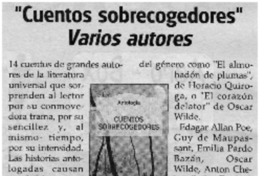 "Cuentos sobrecogedores"