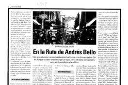 En la ruta de Andrés Bello