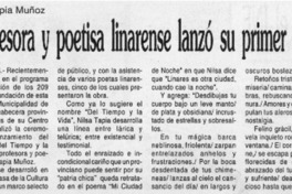 Profesora y poetisa linaerense lanzó su primer libro