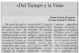 "Del tiempo y la vida"