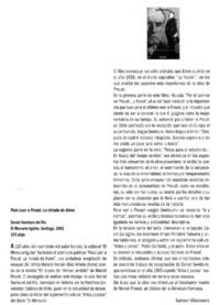 Para leer a Proust. La mirada de Alone