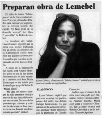 Preparan obra de Lemebel