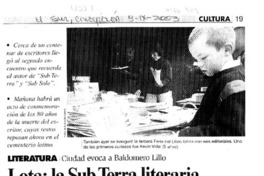 Lota: la Sub Terra literaria.