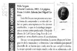 Encuentro con Lola Hoffmann