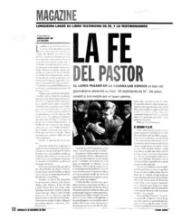 La fe del pastor