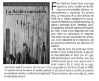 La ficción narrativa.