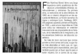 La ficción narrativa.