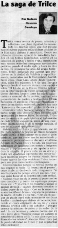 La saga de Trilce