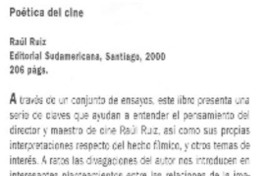 Poética del cine