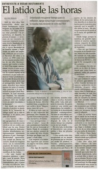 El latido de las horas : [entrevistas]