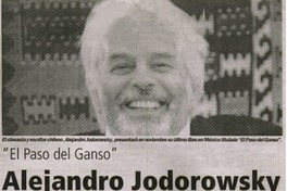 Alejandro Jodorowsky presenta su nuevo libro.