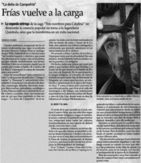 Frías vuelve a la carga