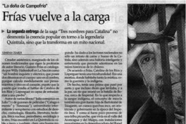 Frías vuelve a la carga