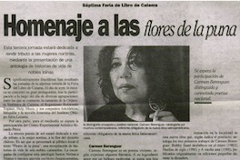 Homenaje a las flores de la puna.