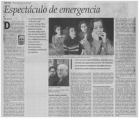 Espectáculo de emergencia
