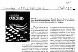 Veintidós caracteres