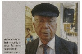 Gonzalo Rojas es Premio Cervantes.