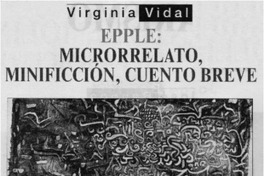Eppe : Microrelato, minificción, cuento breve
