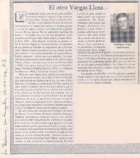 El otro Vargas Llosa