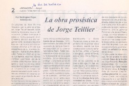 La obra prosística de Jorge Teillier
