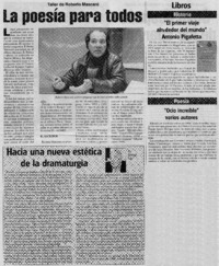 La poesía para todos.