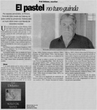 El pastel no tuvo guinda