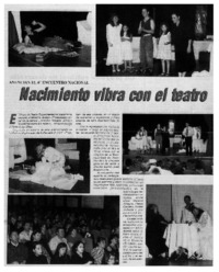 Nacimiento vibra con el teatro