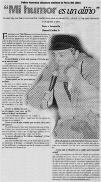 "Mi humor es un aliño" [entrevistas]