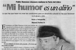 "Mi humor es un aliño" [entrevistas]