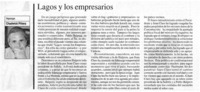 Lagos y los empresarios