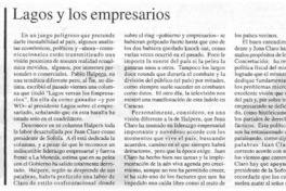 Lagos y los empresarios