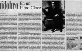 Huidobro en un libro clave
