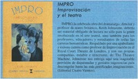 IMPRO : Improvisación y el teatro
