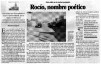 Rocío, nombre poético
