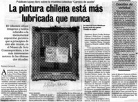 La pintura chilena está más lubricada que nunca