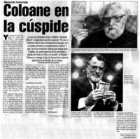 Coloane en la cúspide