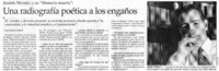 Una Radiografía poética a los engaños [entrevistas]