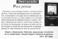 Para pensar