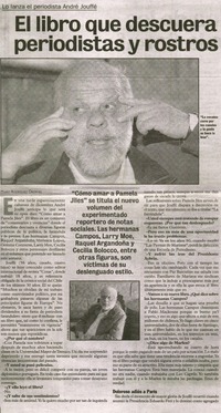 El libro que descuera periodistas y rostros