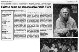 Exitoso debut de semana aniversario Tiara