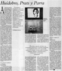 Huidobro, Prats y Parra