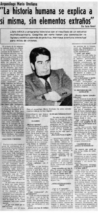 No tengo ningún problema para aceptar críticas tanto de mi función como de mi creación: [entrevistas]