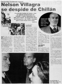 Nelson Villagra se despide de Chillán