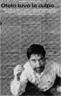 Otelo tuvo la culpa..." [entrevistas]