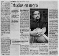 Estudios en negro: [entrevistas]
