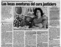 Las locas aventuras del cura justiciero: [entrevistas]