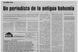 Un periodista de la antigua bohemia (entrevista)