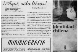 ¡Aquí, sólo libros!