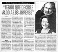 "Tengo que decirle algo a los jóvenes" [entrevistas]