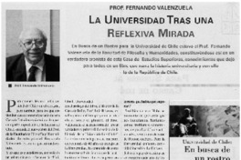 La Universidad tras una reflexiva mirada [entrevistas]